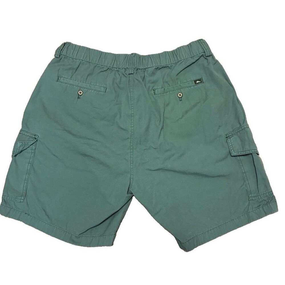 Tommy Bahama Men’s Green Cargo Shorts Size Large - Picture 2 of 4